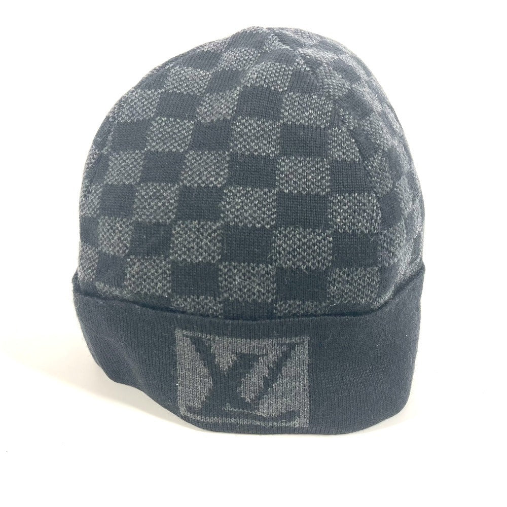 Louis Vuitton Knit M74197 Bonne Petit Damier Wool Gray Apparel