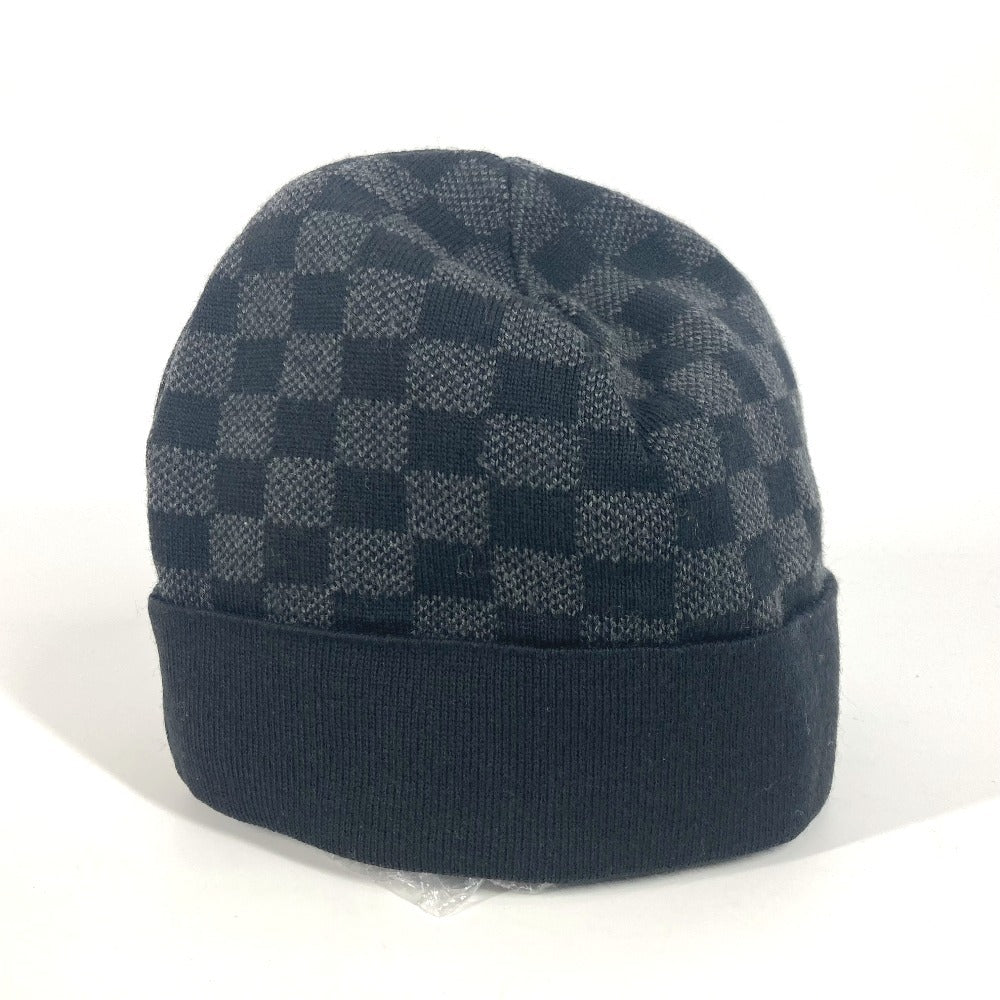 Louis Vuitton Knit M74197 Bonne Petit Damier Wool Gray Apparel