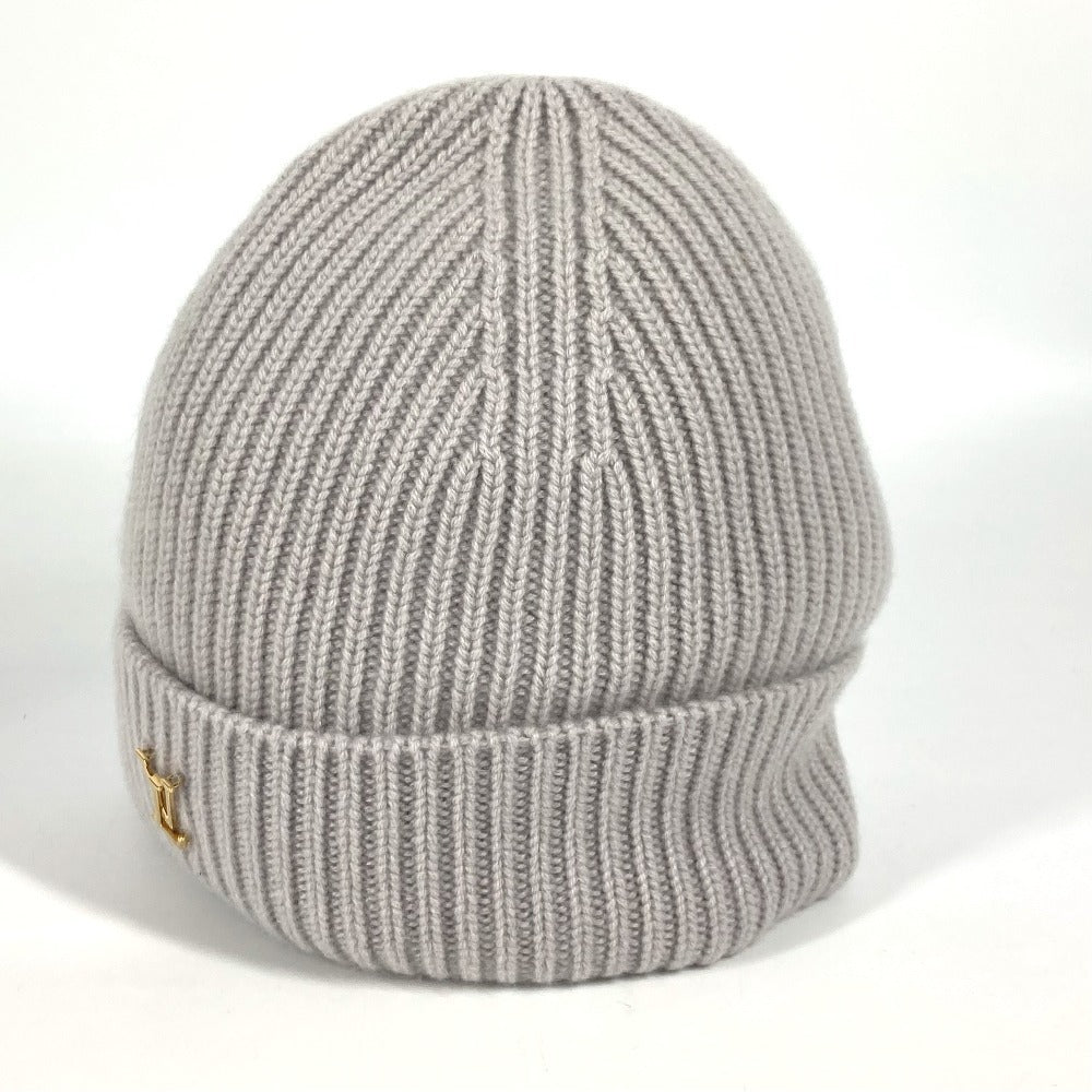 Louis Vuitton Knit M78970 cashmere Beanie Spark Gray Hat