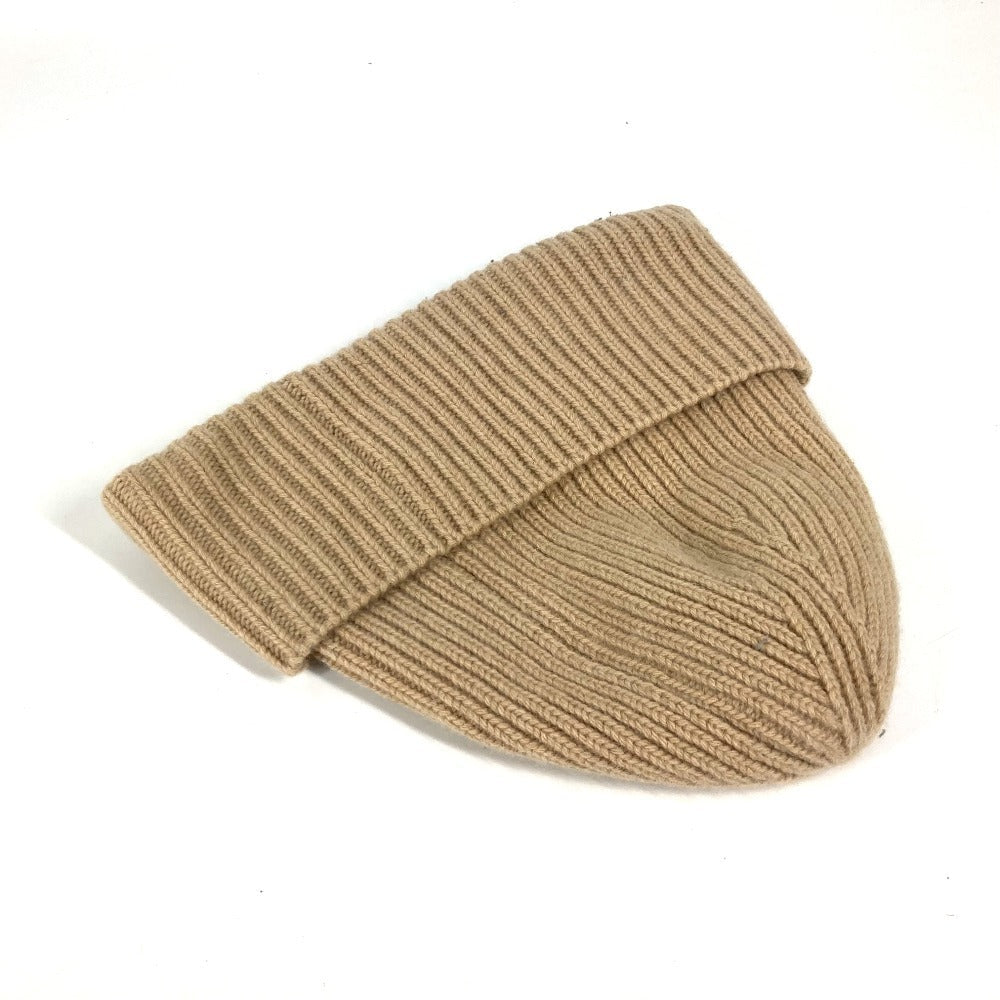 Louis Vuitton Knit M77290 Bone Beanie Wool Beige Apparel