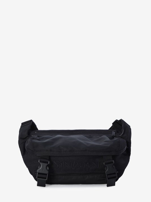 YSL Saint Laurent Saint Laurent Trending Men Crossbody Bag In Nylon Black