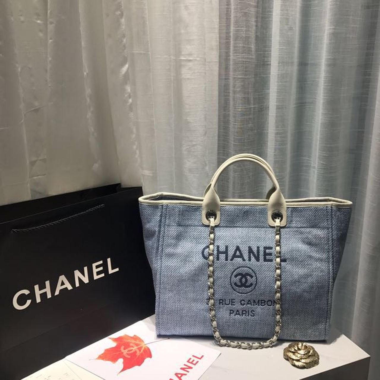 CHL Deauville Light , ’s Canvas Grey Shoulder Bag