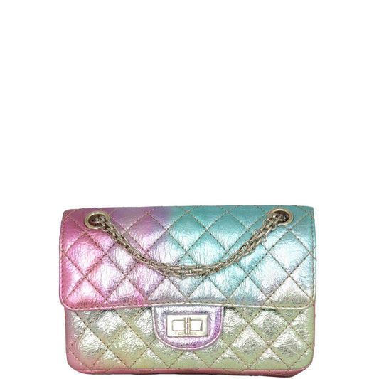 Chanel Rainbow Metallic Reissue Bag Mini Flap Mini Bag