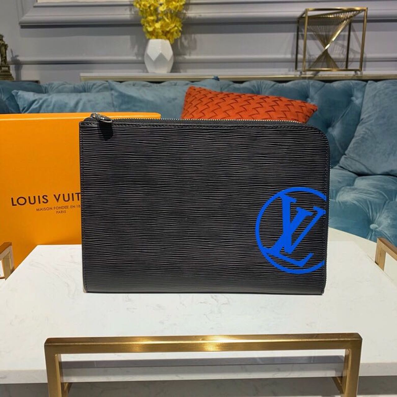 Top Quality Pochette Jour Gm Epi For Black Blue Travel Bag