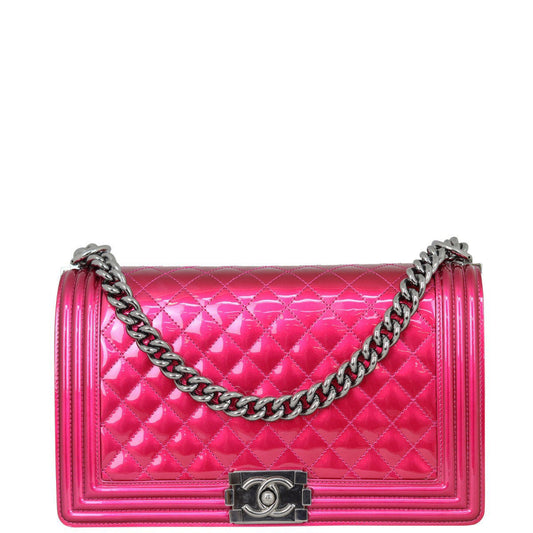 Chanel Boy New Hot Handbag Pink Medium