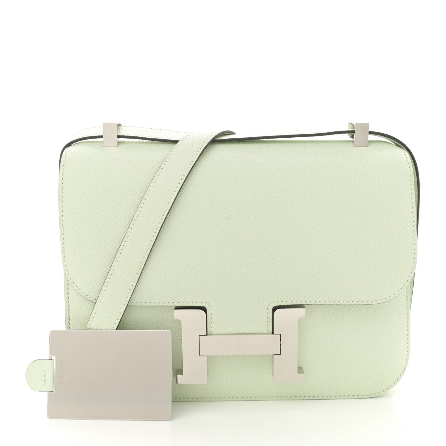 Hermes Epsom Constance Vert Fizz Handbag Travel Bag