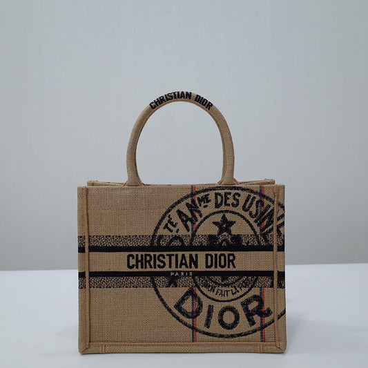 Book Cd Brown Small Book Tote Bag
