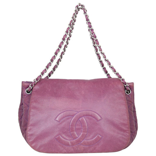 Chanel Rock & Accordion Bag Chain Flap Handbag