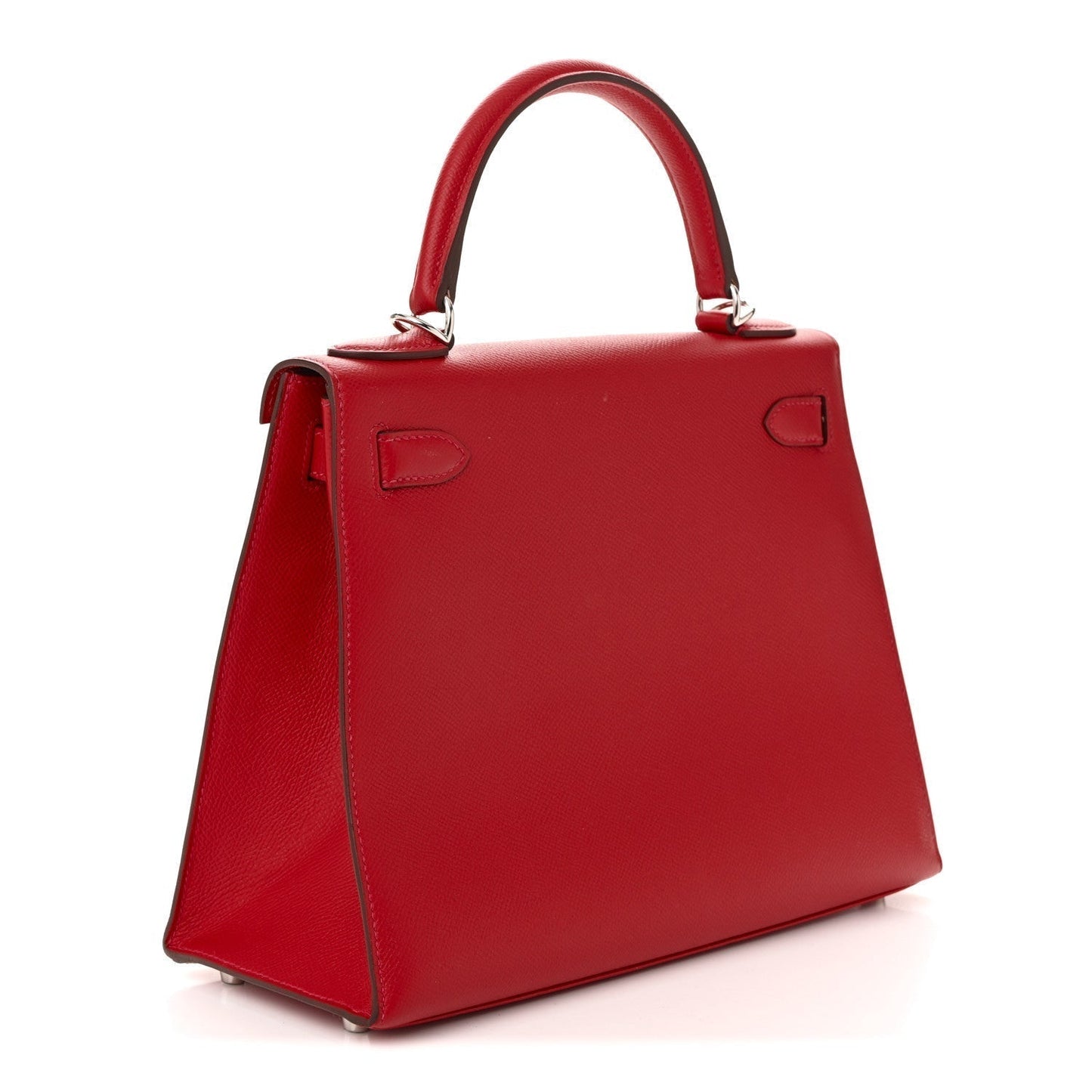 Hermes Epsom Kelly Sellier Rouge Cas Ue Handbag Travel Bag Rouge Casue 1769135