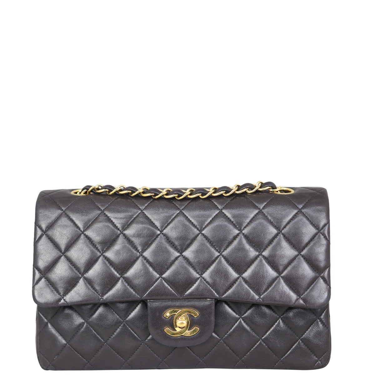 Chanel Classic Double 2 Series Handbag Medium Flap