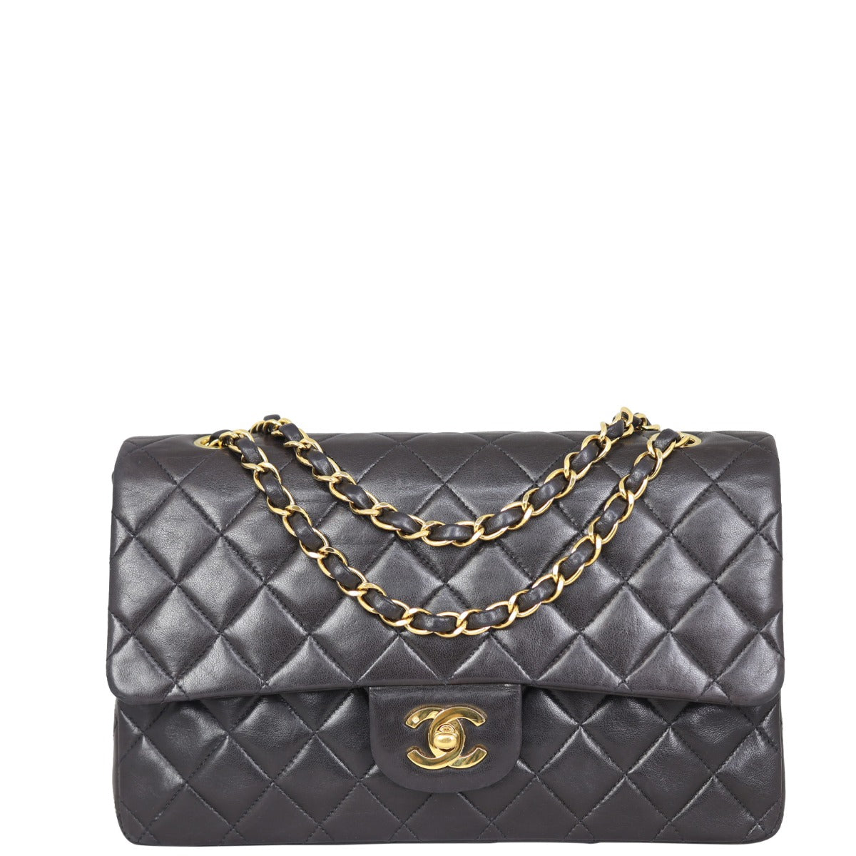 Chanel Classic Double 2 Series Handbag Medium Flap