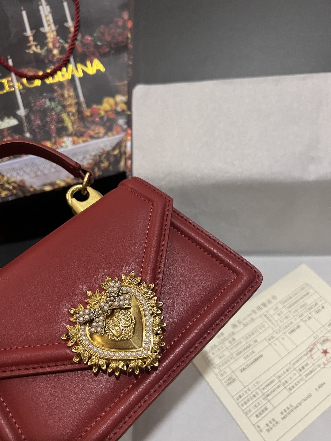 Devotion Plain Burgundy Small Travel Bag