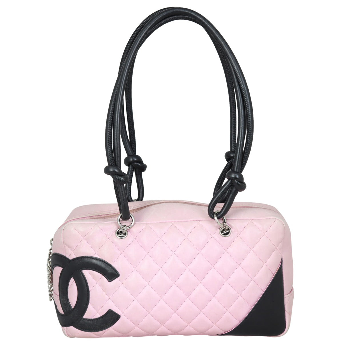 Chanel Ligne Cambon Bowler Bag Handbag Bag 080621