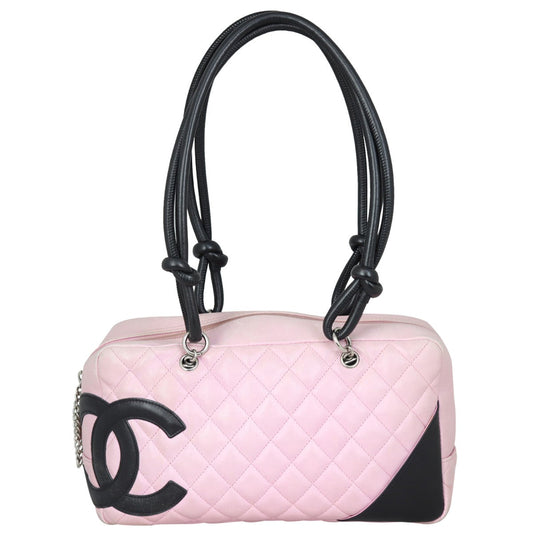 Chanel Ligne Cambon Bowler Bag Handbag Bag 080621