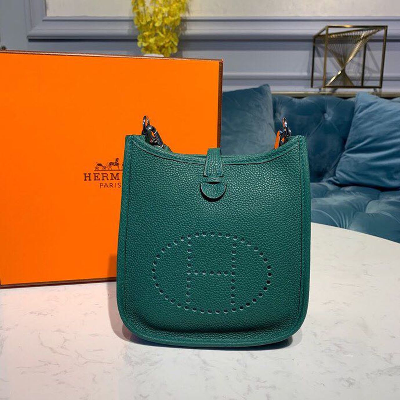 Top Quality Evelyne For Women Travel Bag Green Mini