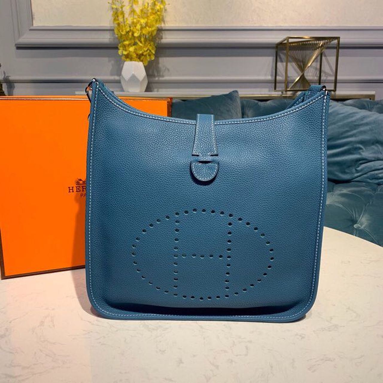 Top Quality Evelyne Iii Gm Bag Middle Blue Travel Bag