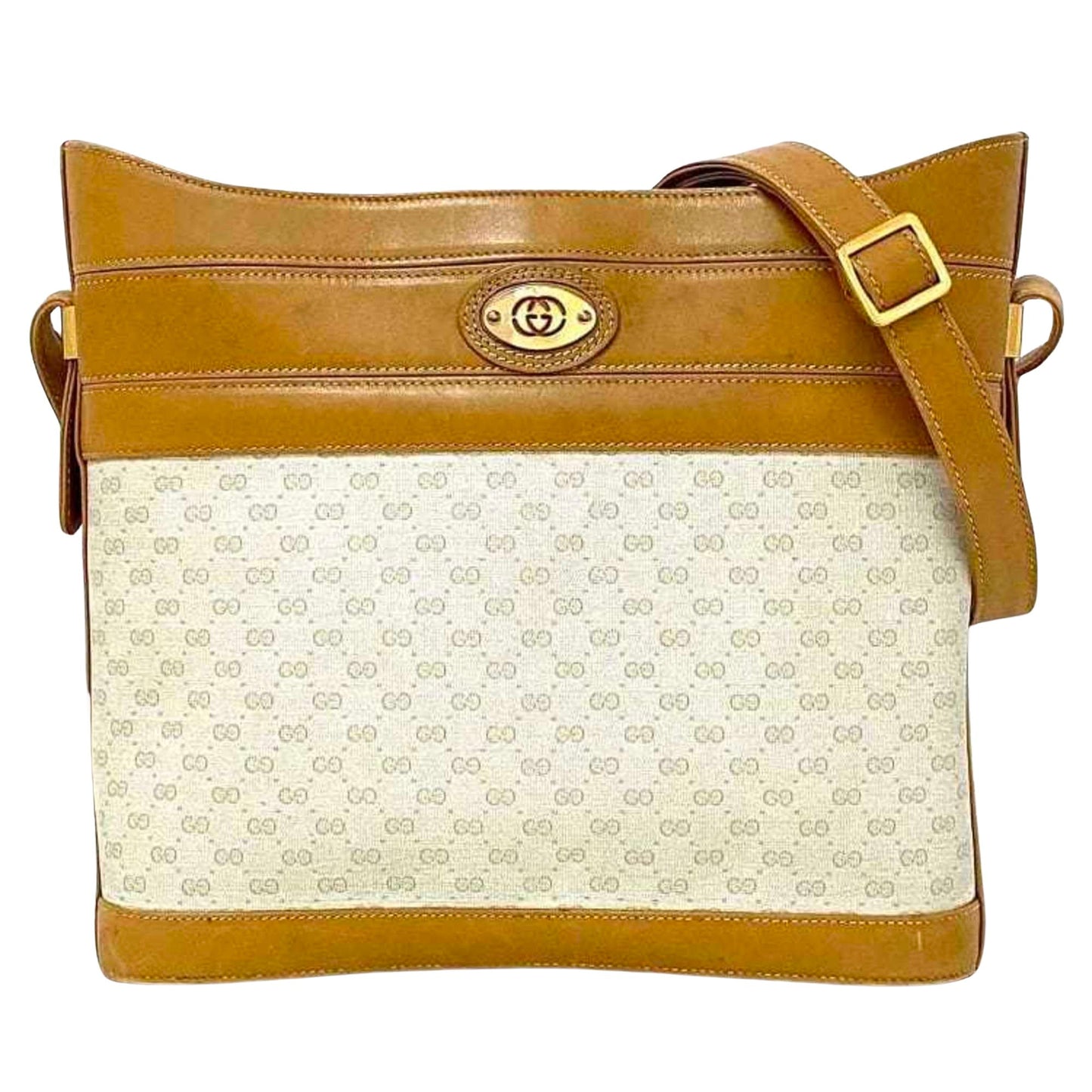 Gucci Micro Handbag Canvas Small Travel Bag