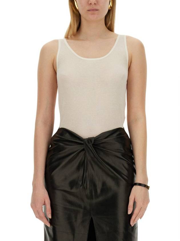 YSL Saint Laurent Saint Laurent Trending Cotton Rib Sleeveless Travel Travel Bag