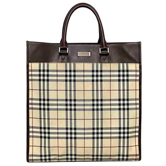 Burberry Luxury Nova Check Tote Tote Bag Check Tote 87