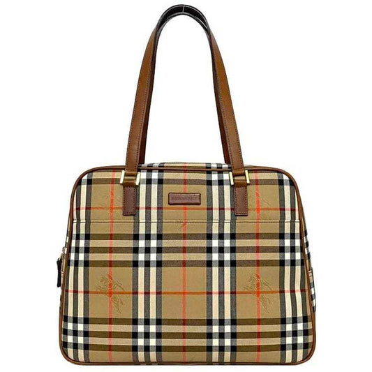 Burberry Luxury Nova Check Tote Tote Bag