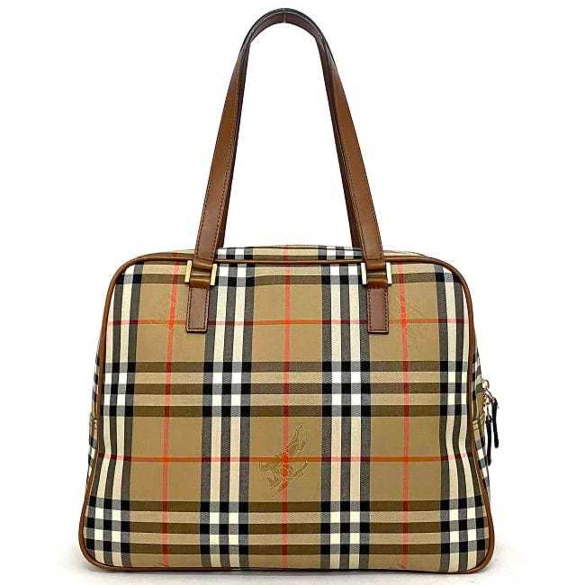 Burberry Luxury Nova Check Tote Tote Bag