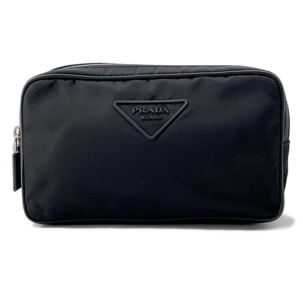 Prada Crossbody Bag Nylon Black Logo