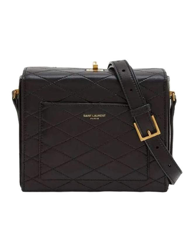 YSL Saint Laurent Trending Lambskin Mini Square Cross Bag Leather Quilted Shoulder Bag