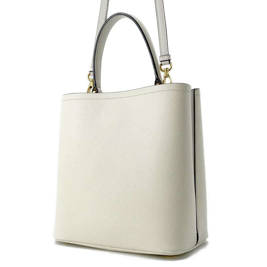 Prada Panier 2Wayshoulder Luxury Handbag Leather White Shoulder Bag