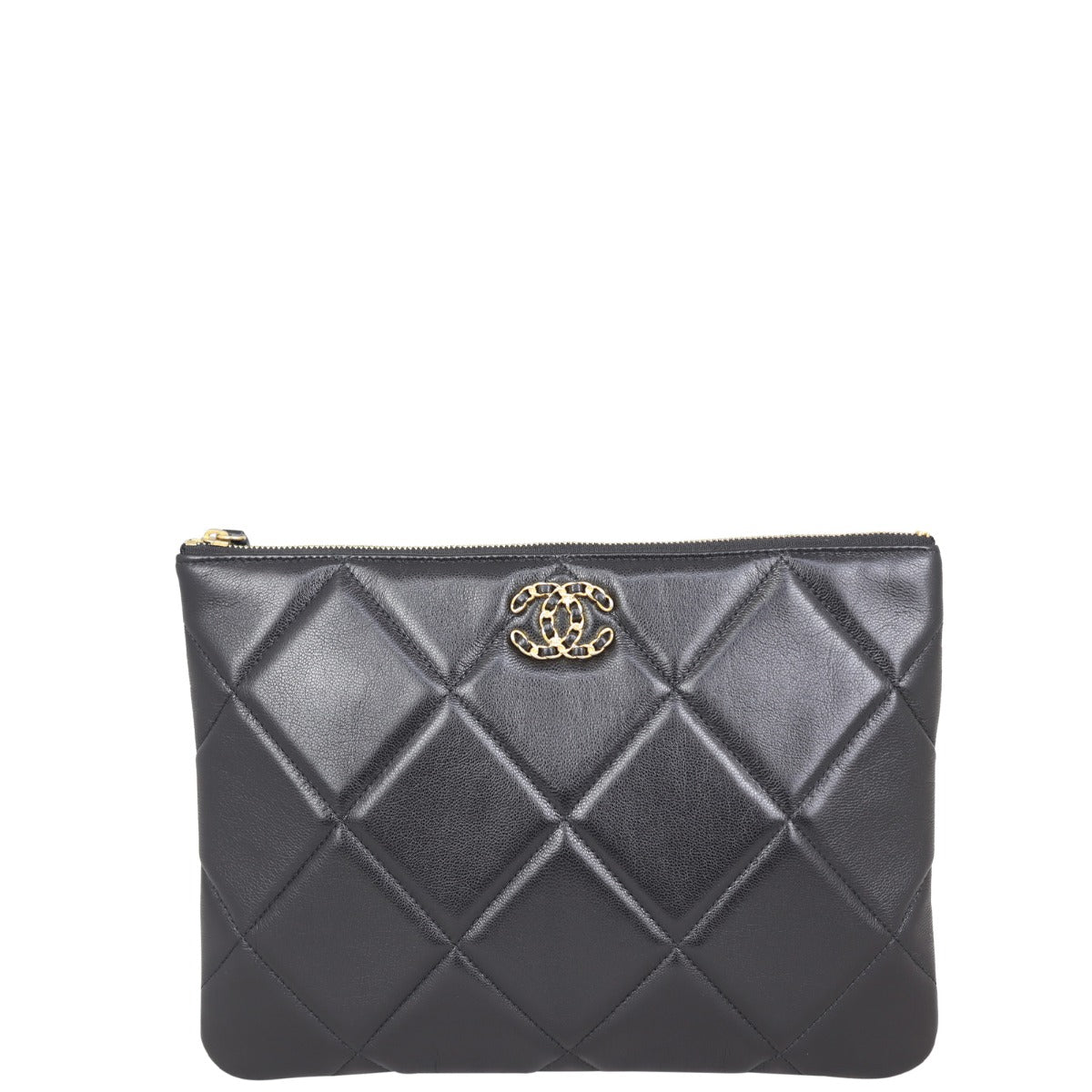 Chanel 19 Pouch Handbag Black