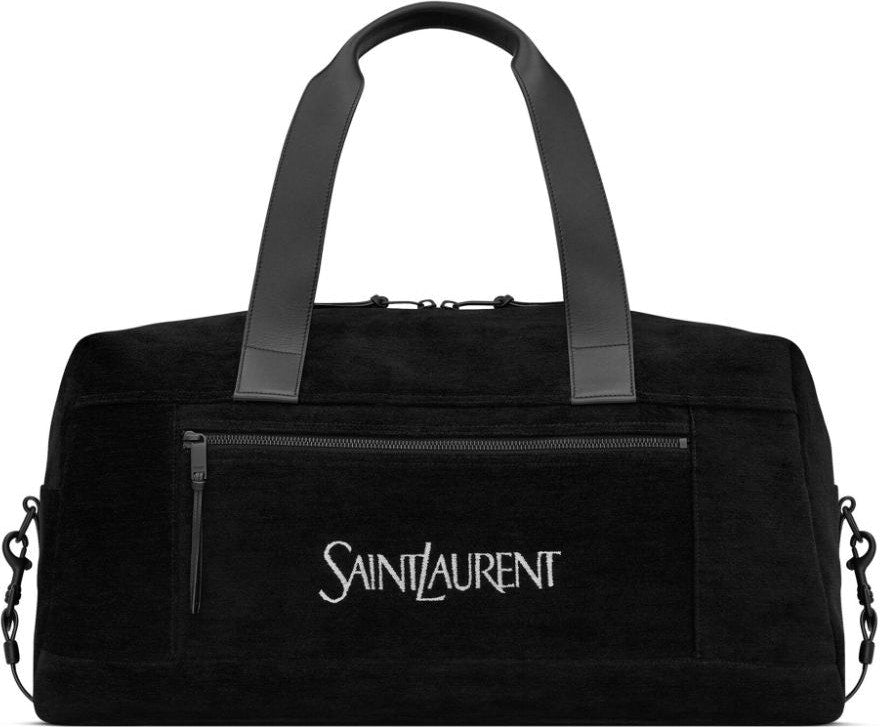 YSL Saint Laurent Saint Laurent Trending Men Duffle Bag With Black Logo Travel Bag