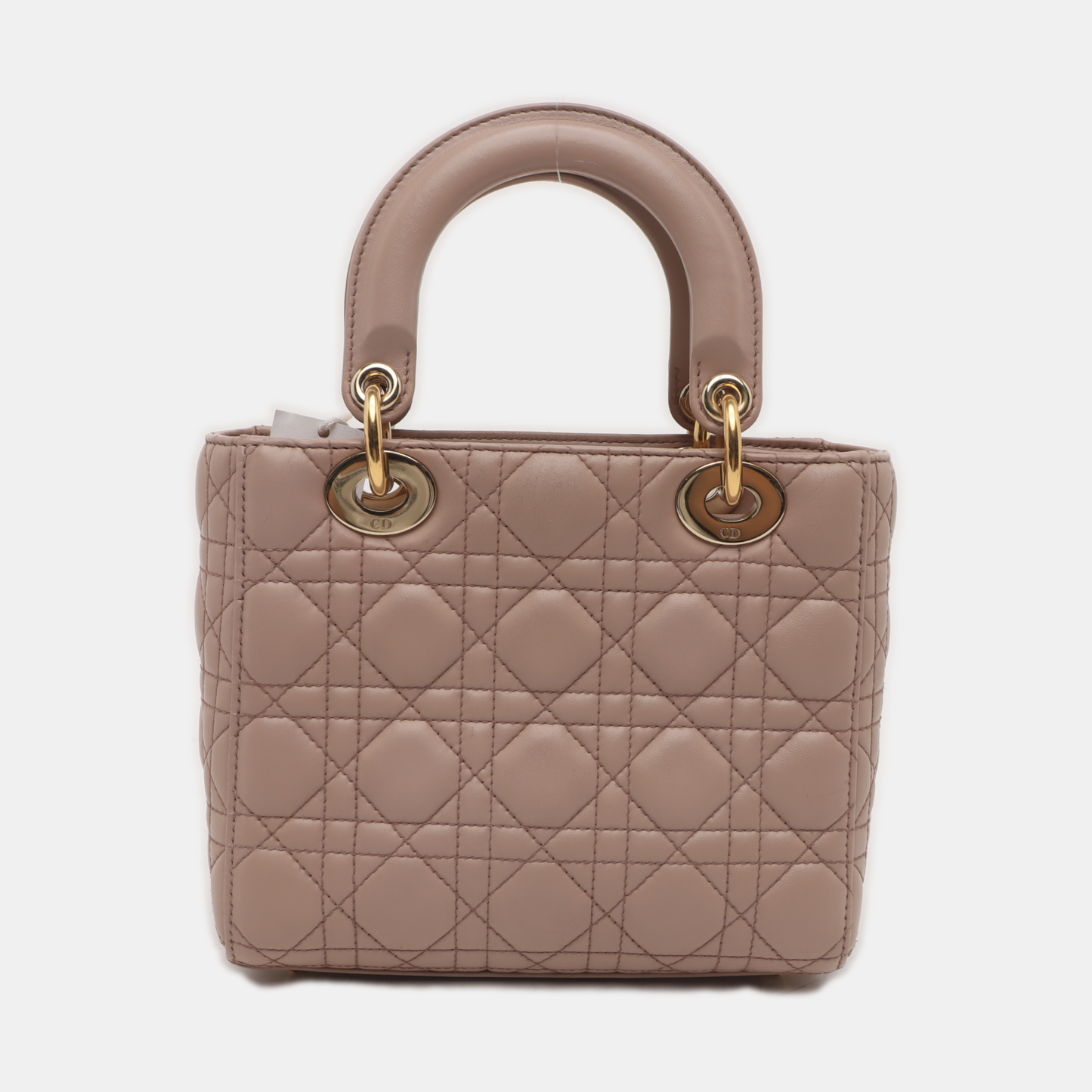 Dior Lady Abc Nude Cannage Lambskin Handbag No Pink Small Travel Bag