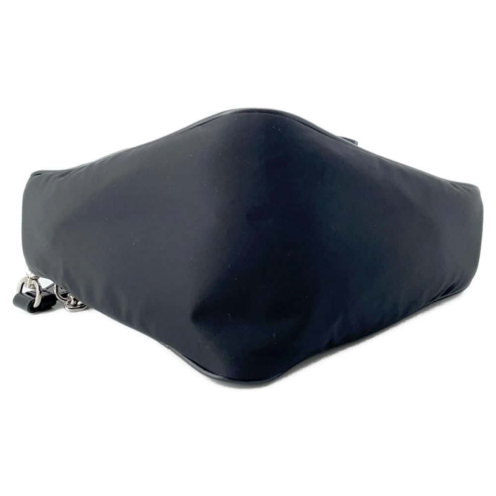 Prada Triangle Shoulder Bag Nylon Black