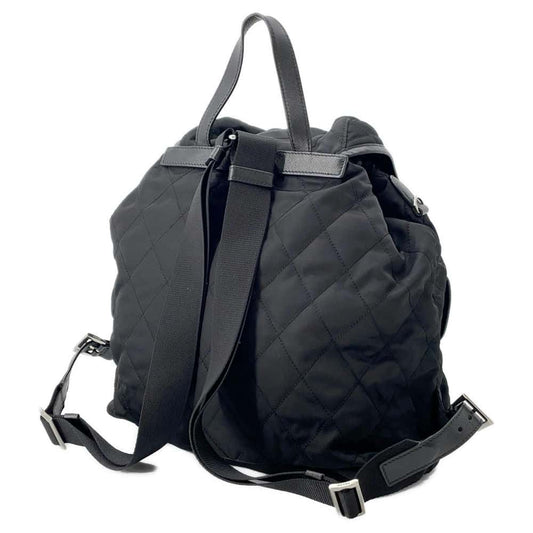 Prada Backpack Nylon Quilted Black