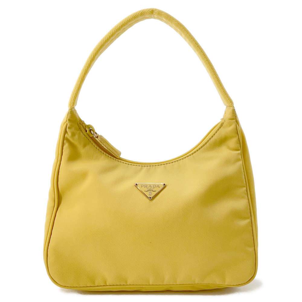 Prada One Belt Bag Nylon Yellow
