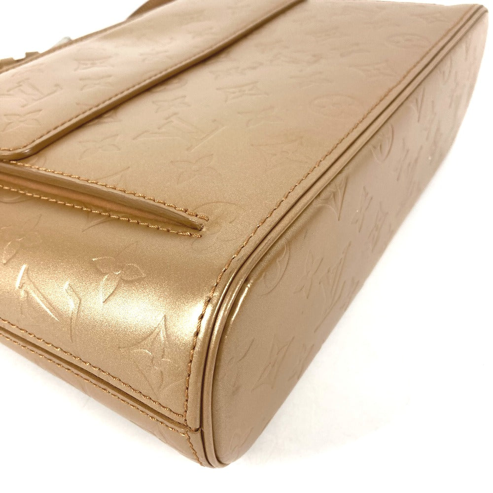 Louis Vuitton M55127 mat Alston Monogram Leather Gold Shoulder Bag