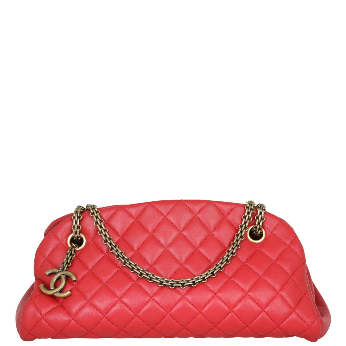 Chanel Just Mademoiselle Bowler Handbag Medium