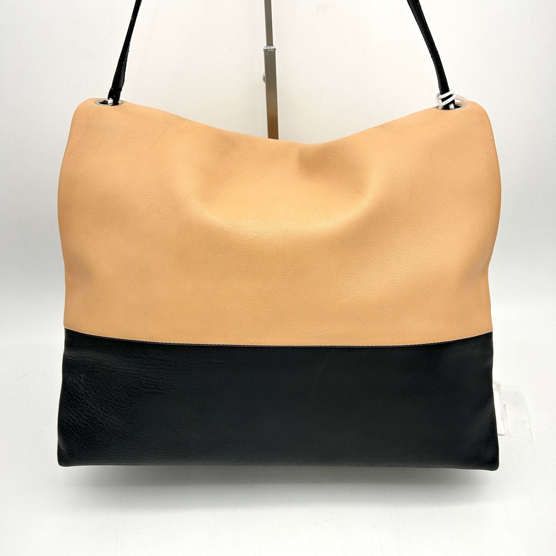 Luxury Calfskin All Soft Shoulder Bag Blush
