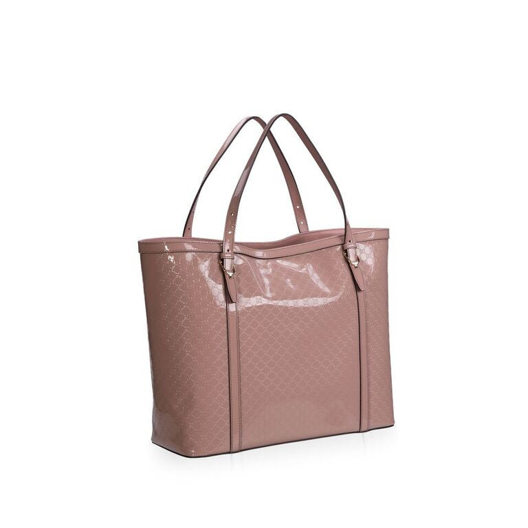 Gucci Microssima Patent Tote Shoulder Bag