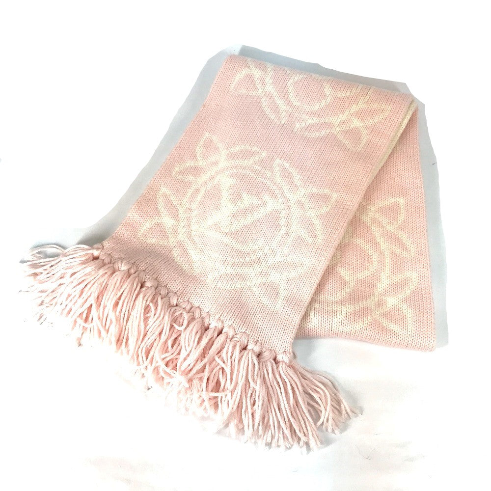 Louis Vuitton Scarf M70819 Echarpe Morning Scarf Wool Pink Apparel