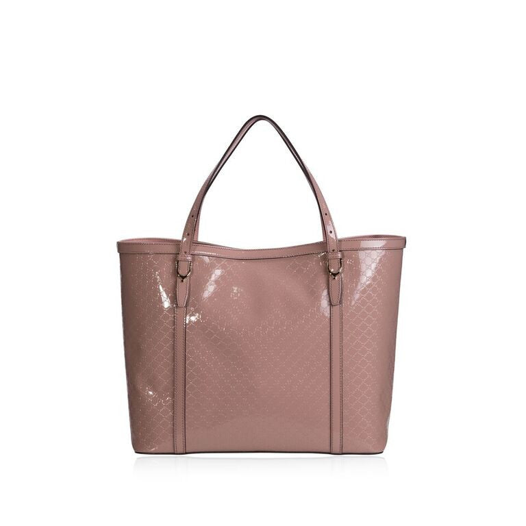 Gucci Microssima Patent Tote Shoulder Bag