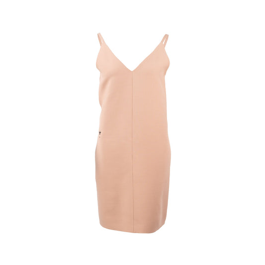 Dior Size And Bee Classic Dress Wool Silk Pink Travel Bag