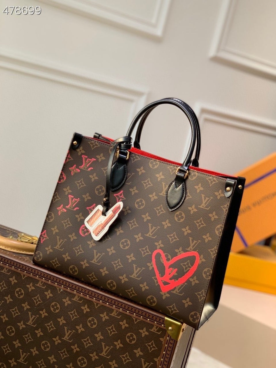 Top Quality Onthego Mm Fall In Love Canvas Monogram Shoulder Bag