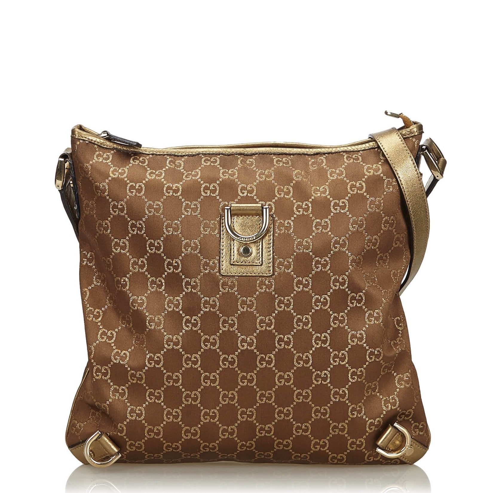 Gucci Abbey Crossbody Bag Nylon Monogram