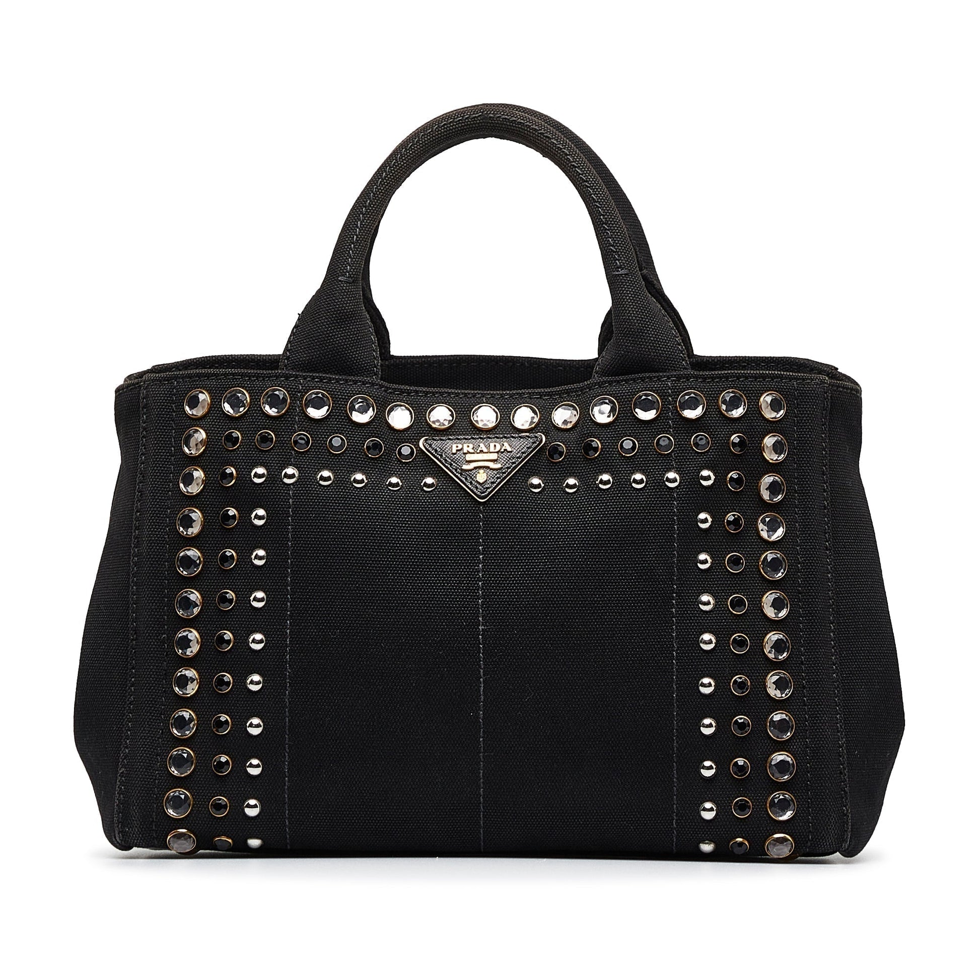 Prada Canapa Bijoux Satchel Satchel Bag