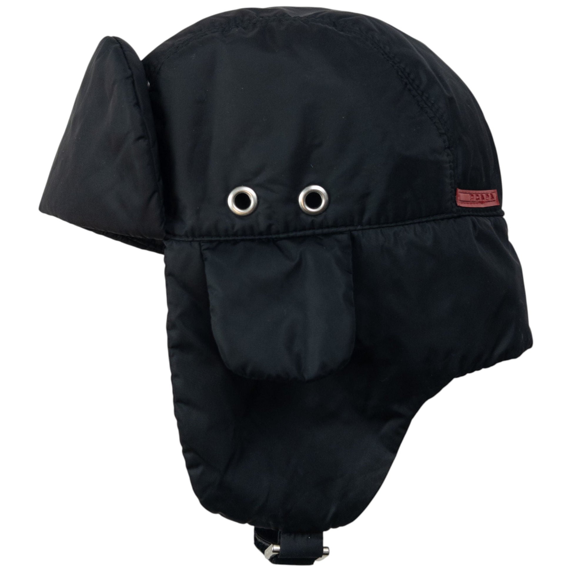 Prada Handbag Sport Trapper Hat Black