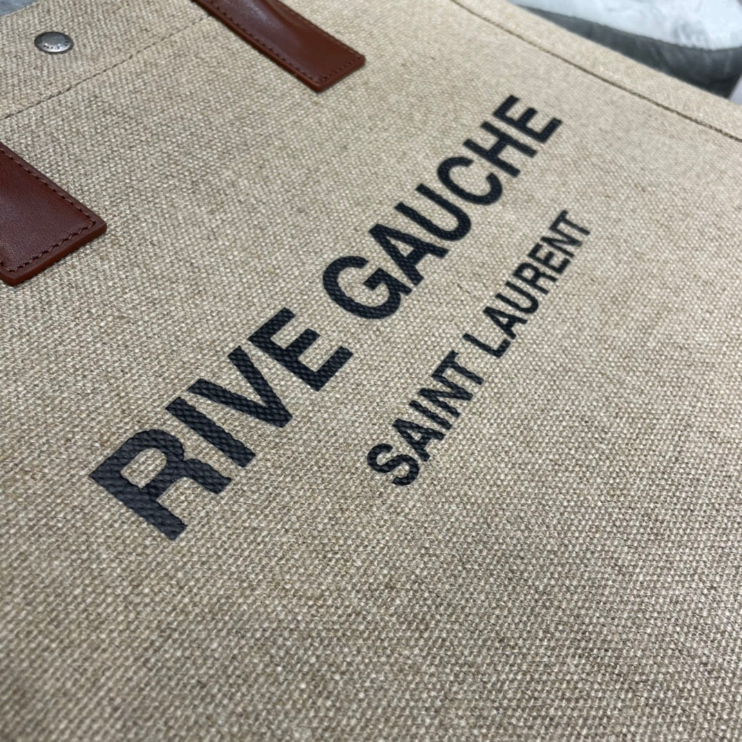 YSL Saint Laurent Rive Gauche Tote Bag