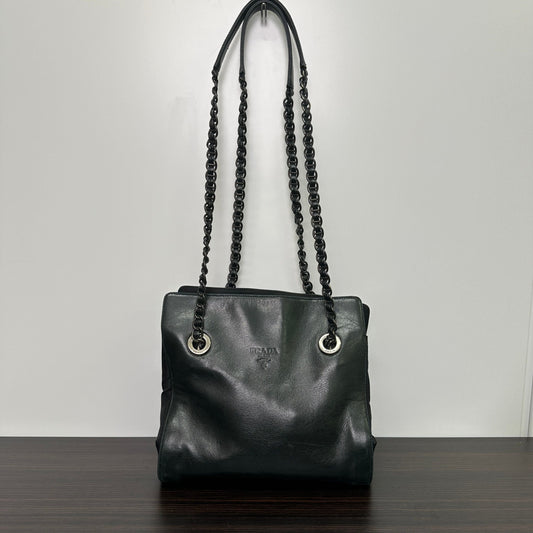 Prada Shoulder Bag Monochrome Bag Shoulder Dark
