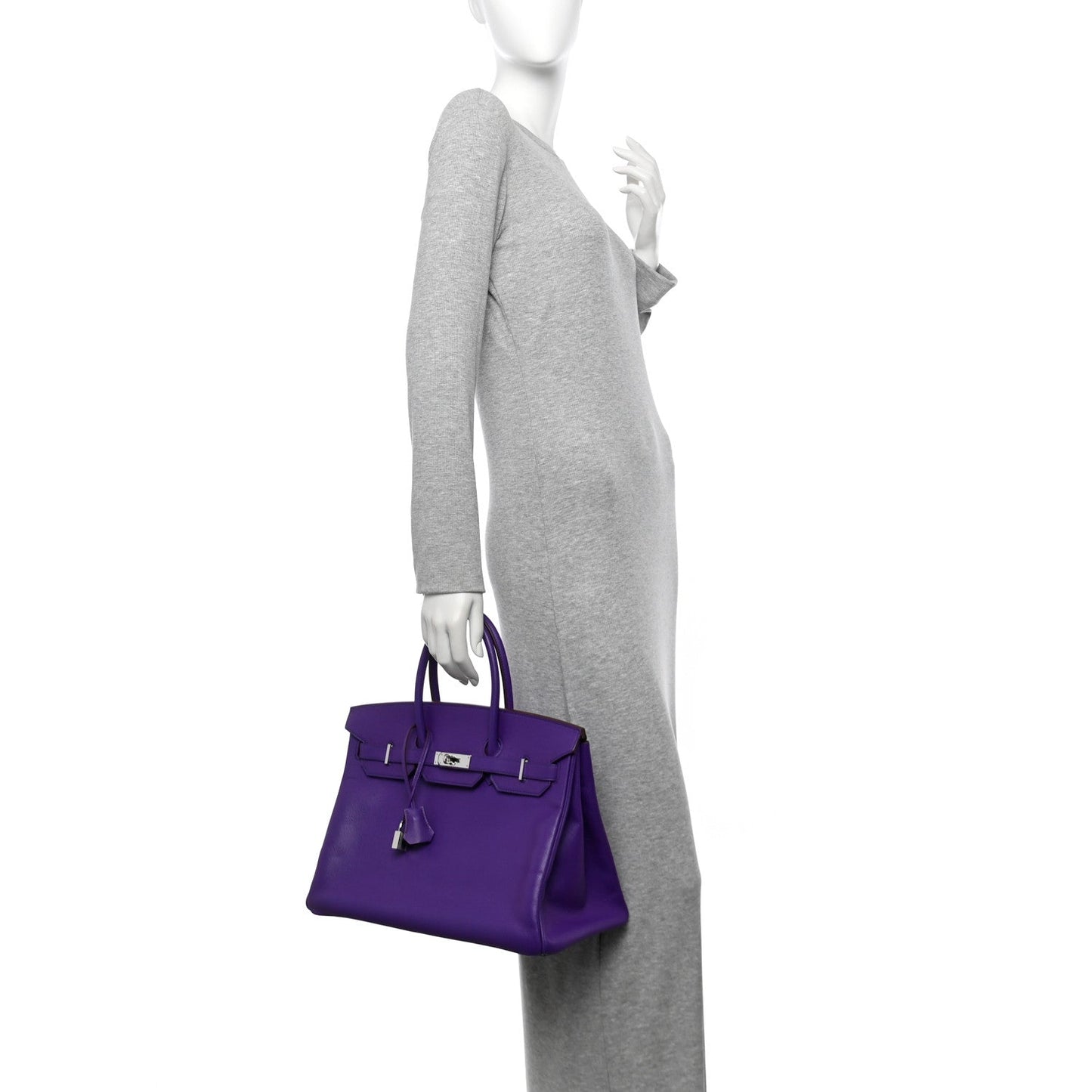 Hermes Epsom Birkin Crocus Handbag Travel Bag