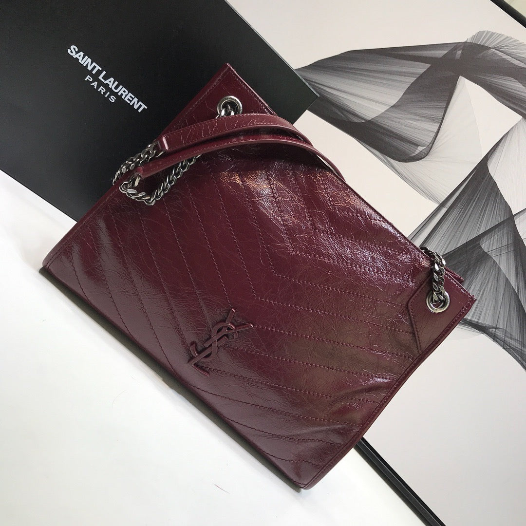 YSL Saint Laurent Niki Shoulder Bag Chain 126In32Cm Ysl 8177