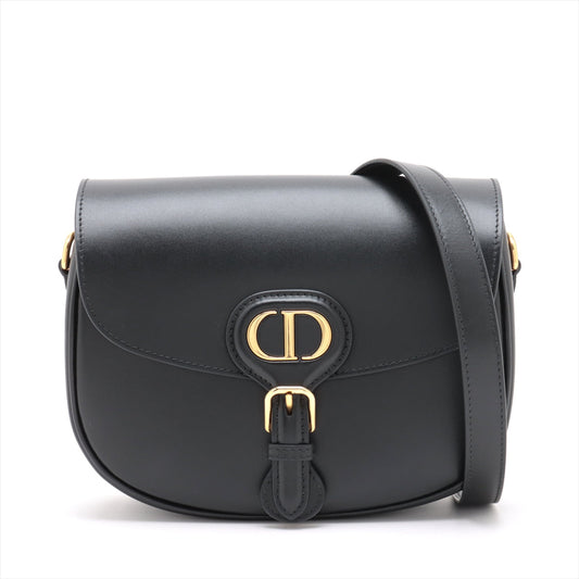 Dior Handbag Christian Bobby Bag Leather Black
